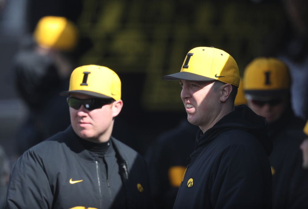 Volunteer Assistant Pitching Coach Tom Gorzelanny against California State Northridge Sunday, March 17, 2019 at Duane Banks Field. (Brian Ray/hawkeyesports.com)