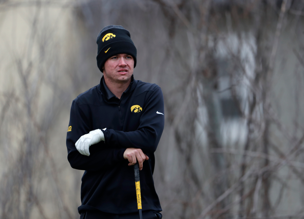 Alex Moorman during the 2018 Hawkeye Invitational Friday, April 13, 2018 at Finkbine Golf Course. (Brian Ray/hawkeyesports.com)