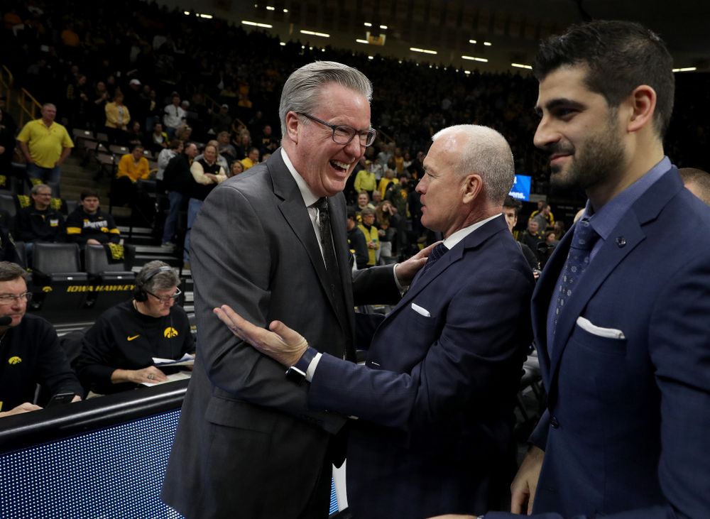 Iowa Hawkeyes head coach Fran McCaffery against Penn State Saturday, February 29, 2020 at Carver-Hawkeye Arena. (Brian Ray/hawkeyesports.com)