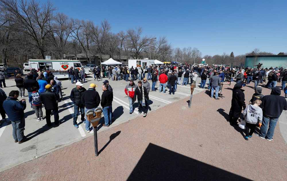 Gable's Garden during the United World Wrestling Freestyle World Cup Saturday, April 7, 2018 outside of Carver-Hawkeye Arena. (Brian Ray/hawkeyesports.com)