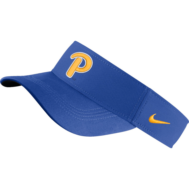 Navy Blue Pittsburgh Panthers Adjustable Visor One Size Fits Most Hat Cap 