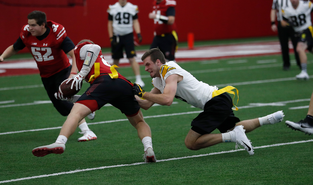 The Hawkeye football managers capture the rusty toolbox for the first time since 2008 with a 20-19 double The Hawkeye Football Managers captured the rusty toolbox for the first time since 2008 with a 20-19 double overtime win against the Wisconsin football managers on Nov. 8 in Madison, Wisconsin.