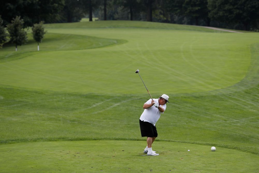 Mike Street at the 2018 Chris Street Memorial Golf Outing Monday, August 27, 2018 at Finkbine Golf Course. (Brian Ray/hawkeyesports.com)