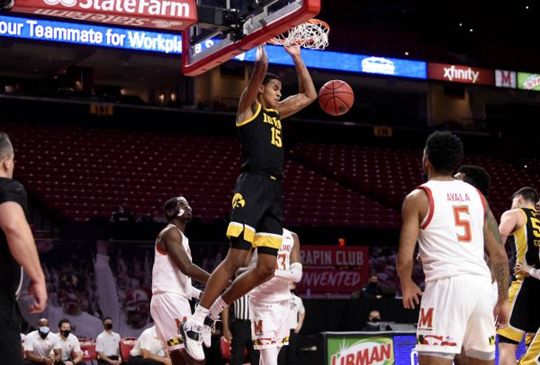 Photos: Iowa Men's Basketball vs Maryland 01/07/2021 - University of Iowa Athletics