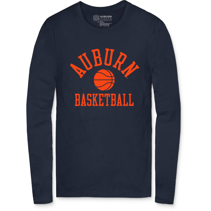 Auburn Tigers Sport Issued Basketball Men's Long Sleeve T-Shirt Navy Men -  The Auburn Fan Shop | Official Online Store of the Auburn University  Athletic Department