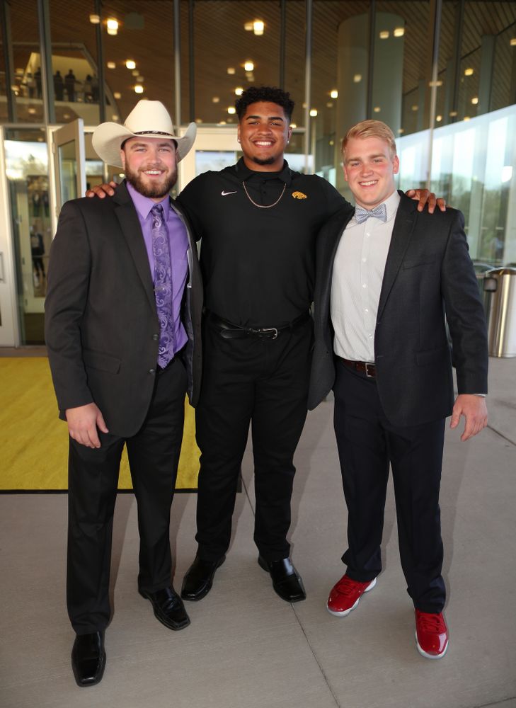 The 2019 Golden Herkys yellow carpet Tuesday, April 23, 2019 at Hancher Auditorium. (Brian Ray/hawkeyesports.com)