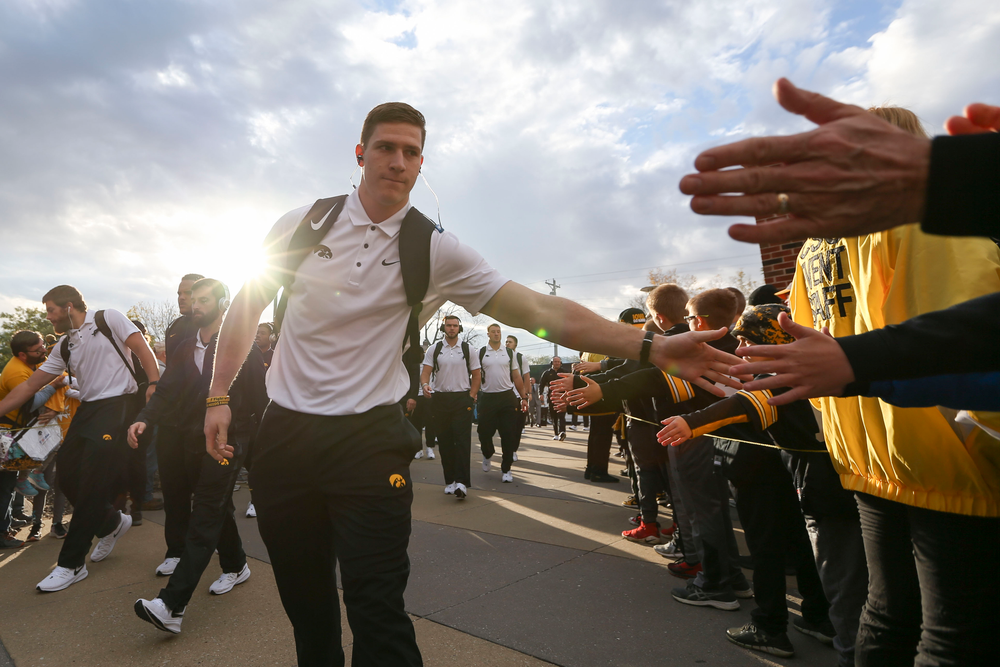 Iowa Hawkeyes during Iowa football vs Purdue on Saturday, October 19, 2019 at Kinnick Stadium. (Lily Smith/hawkeyesports.com)