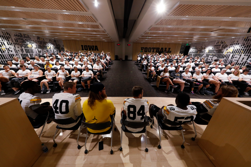 The 2018 Iowa Ladies Football Academy Saturday, June 9, 2018 at Kinnick Stadium. (Brian Ray/hawkeyesports.com)