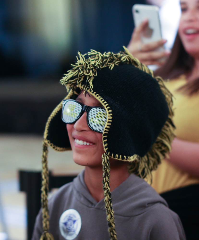 Fans during the Holiday Bowl Hawkeye Huddle Thursday, December 26, 2019 at the Hilton in downtown San Diego. (Brian Ray/hawkeyesports.com)