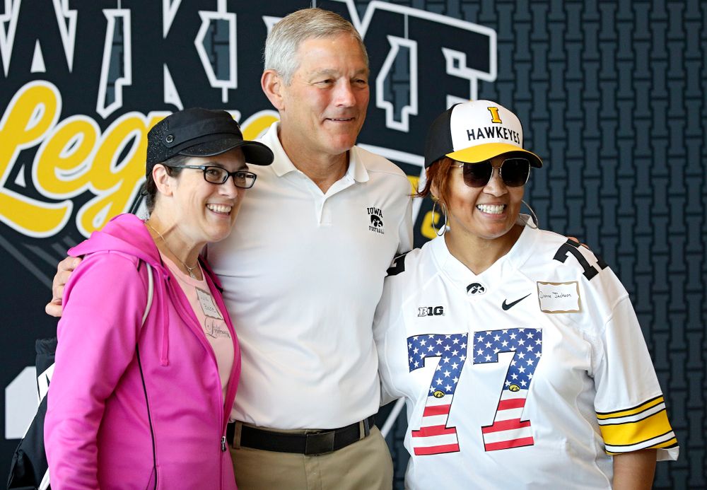The Ladies Football Academy at the Hansen Football Performance Center in Iowa City on Saturday, Jun 8, 2019. (Stephen Mally/hawkeyesports.com)