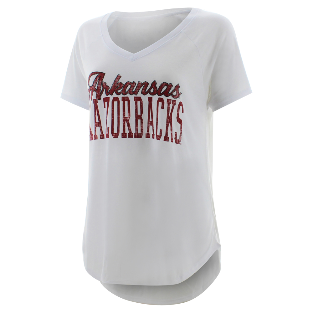 Arkansas Razorbacks Women's Science Guy Short Sleeve T-Shirt ...
