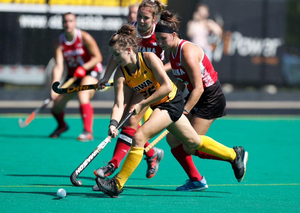 Iowa Hawkeyes Maddy Murphy (26) against Indiana Sunday, September 16, 2018 at Grant Field. (Brian Ray/hawkeyesports.com)
