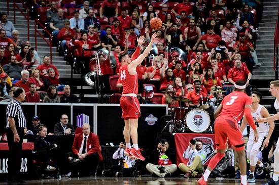 14 MAR 2019: The 2019 Mountain West Men's and Women's Basketball Championship held at the Thomas and Mack Center in Las Vegas, NV. Tim Nwachukwu/NCAA Photos
