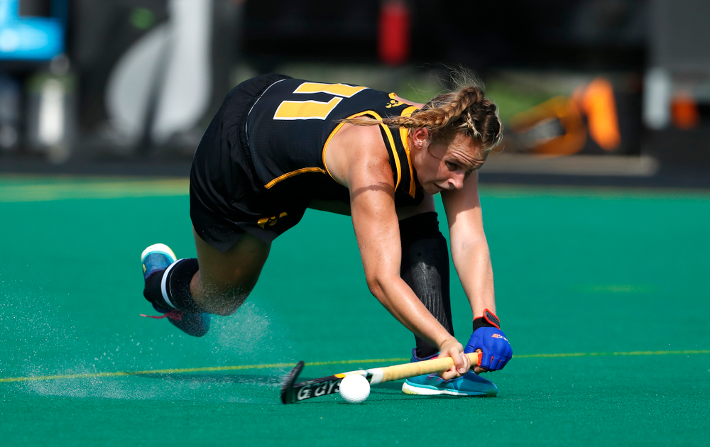 Iowa Hawkeyes Katie Birch (11) against Dartmouth Friday, August 31, 2018 at Grant Field. (Brian Ray/hawkeyesports.com)