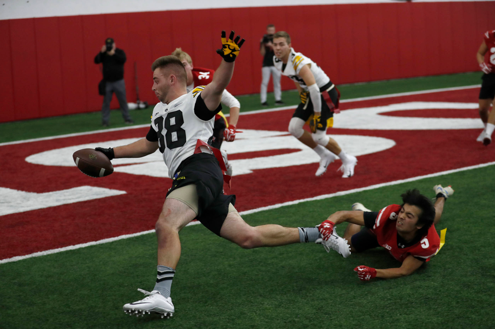 The Hawkeye football managers capture the rusty toolbox for the first time since 2008 with a 20-19 double The Hawkeye Football Managers captured the rusty toolbox for the first time since 2008 with a 20-19 double overtime win against the Wisconsin football managers on Nov. 8 in Madison, Wisconsin.