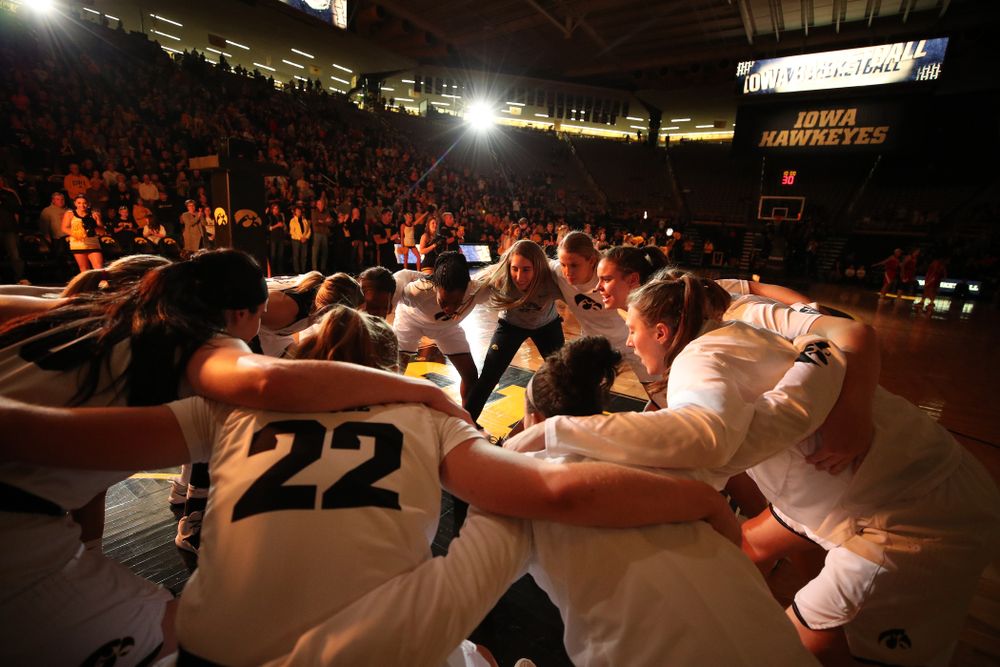 The Iowa Hawkeyes against the Nebraska Cornhuskers Thursday, January 3, 2019 at Carver-Hawkeye Arena. (Brian Ray/hawkeyesports.com)