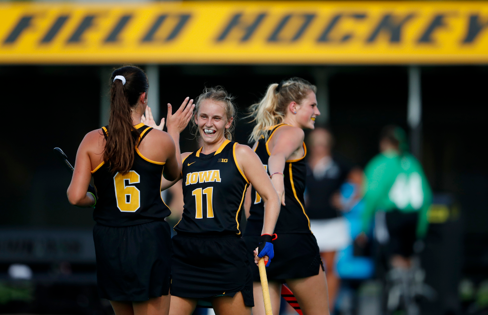 Iowa Hawkeyes Katie Birch (11) against Dartmouth Friday, August 31, 2018 at Grant Field. (Brian Ray/hawkeyesports.com)