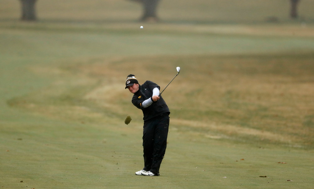 Iowa's Alex Schaake during day two of the 2018 Hawkeye Invitational Friday, April 13, 2018 at Finkbine Golf Course. (Brian Ray/hawkeyesports.com)