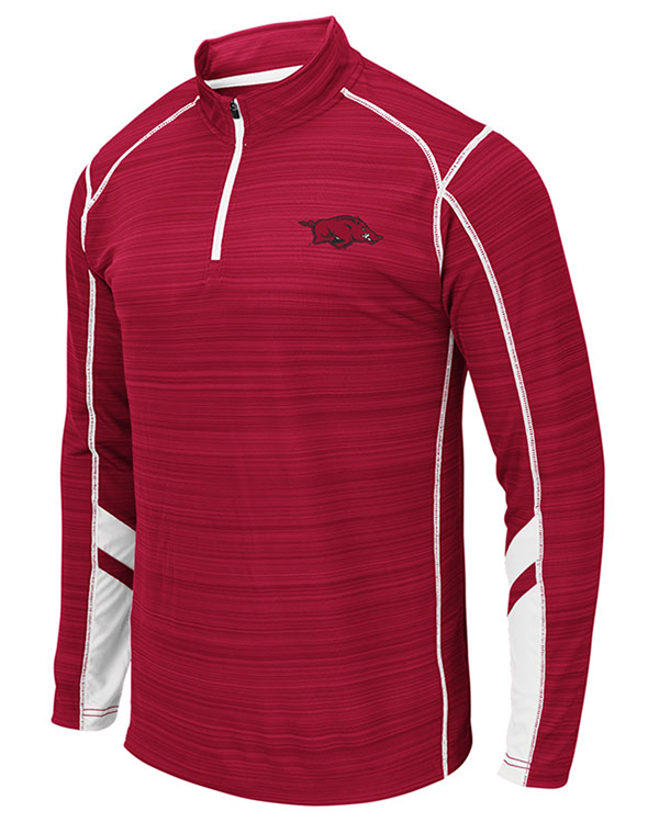 Arkansas Razorbacks Suva 1 4 Zip Windshirt Arkansas Razorbacks