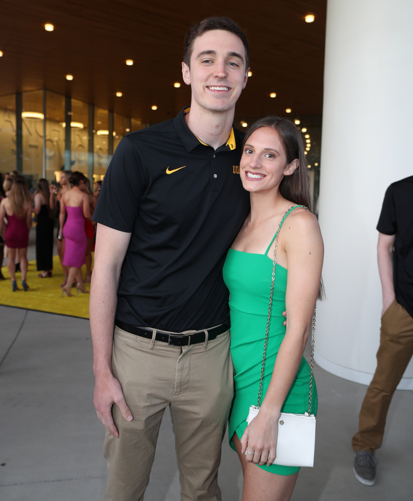 The 2019 Golden Herkys yellow carpet Tuesday, April 23, 2019 at Hancher Auditorium. (Brian Ray/hawkeyesports.com)
