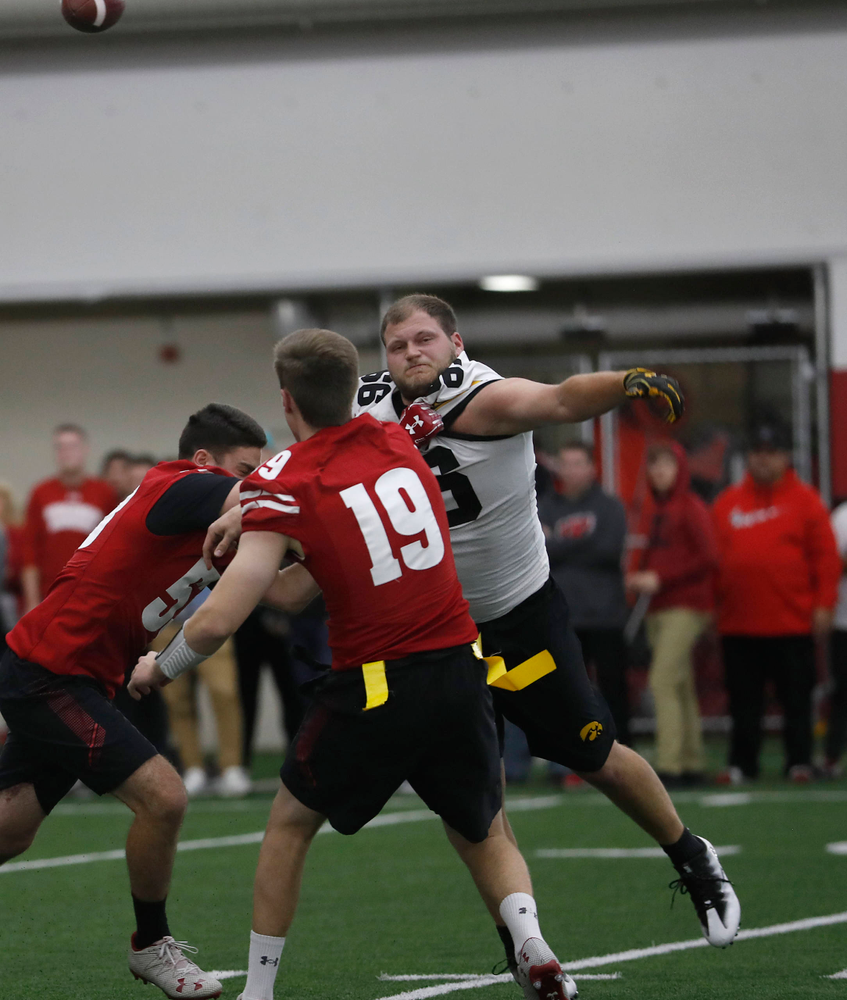 The Hawkeye football managers capture the rusty toolbox for the first time since 2008 with a 20-19 double The Hawkeye Football Managers captured the rusty toolbox for the first time since 2008 with a 20-19 double overtime win against the Wisconsin football managers on Nov. 8 in Madison, Wisconsin.