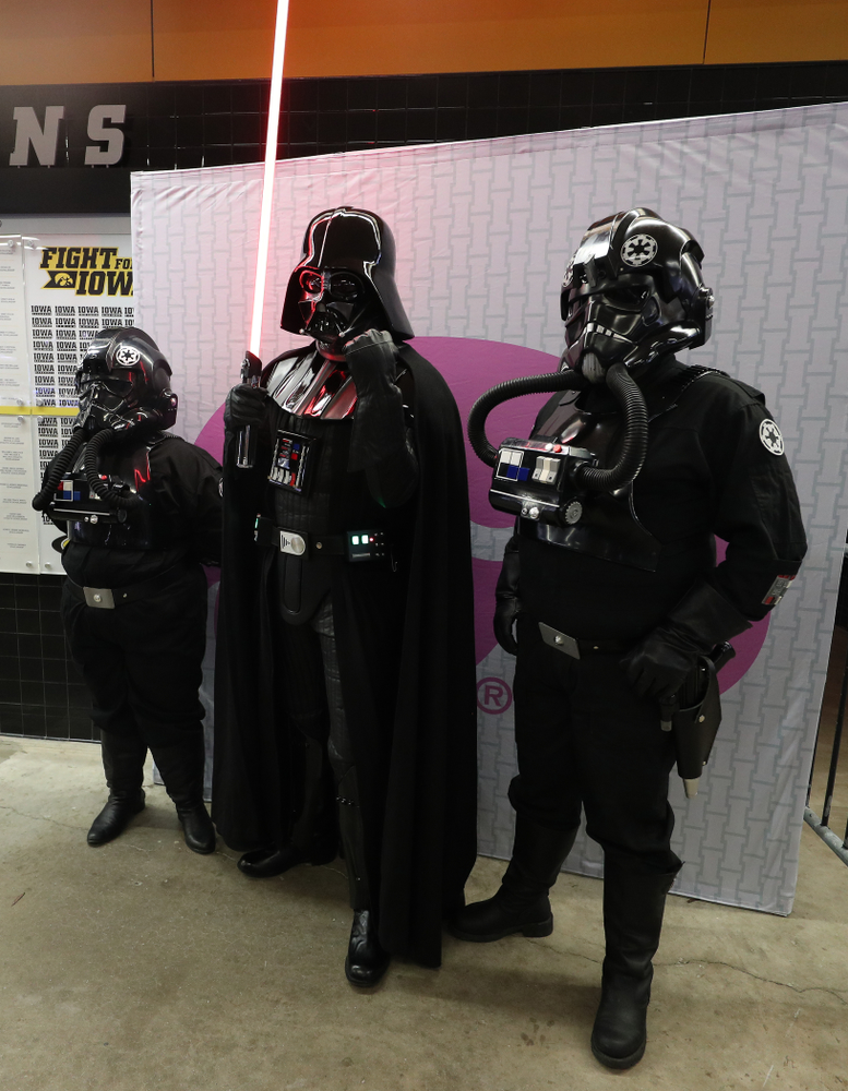 Star Wars Day against the Ohio State Buckeyes Saturday, January 12, 2019 at Carver-Hawkeye Arena. (Brian Ray/hawkeyesports.com)