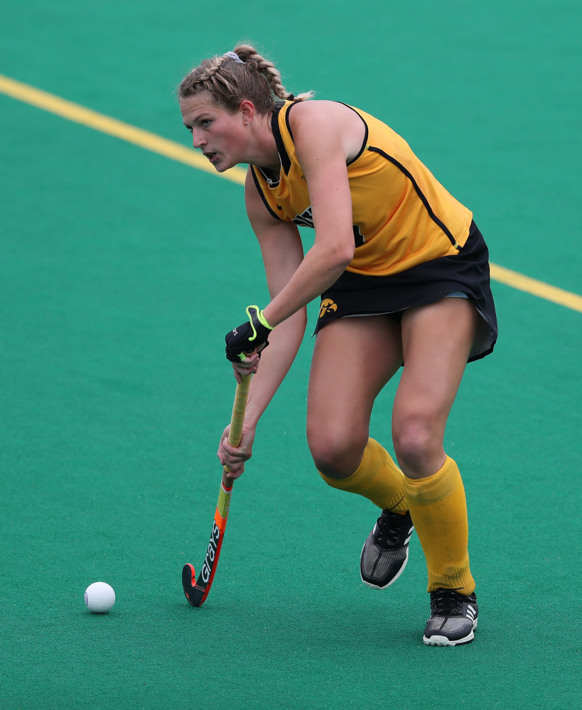 Iowa Hawkeyes Ellie Holley (7) against Columbia Sunday, September 8, 2019 at Grant Field. (Brian Ray/hawkeyesports.com)