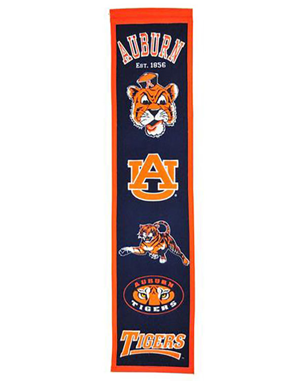 Official Auburn Tigers Store Tigers 8 X 32 Orange Blue Winning Streak Sports Heritage Banner Auburn Shop The Auburn Fan Shop Official Online Store Of The Auburn University Athletic Department
