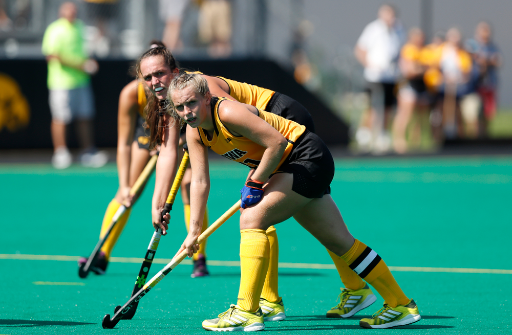 Iowa Hawkeyes Katie Birch (11) against Indiana Sunday, September 16, 2018 at Grant Field. (Brian Ray/hawkeyesports.com)