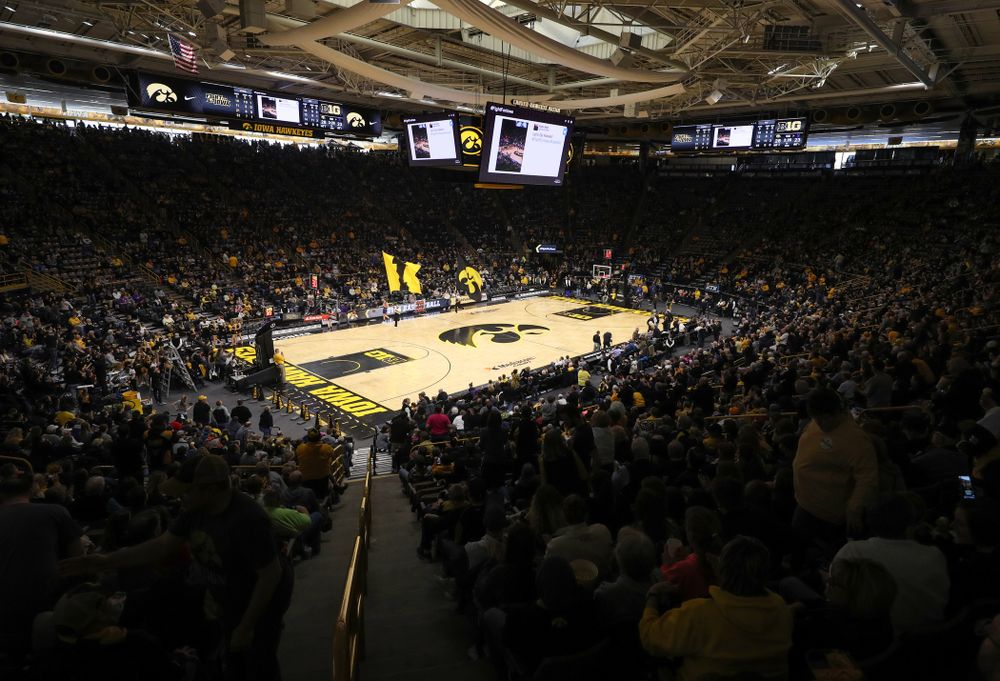 The Iowa Hawkeyes take on the Northwestern Wildcats Sunday, March 3, 2019 at Carver-Hawkeye Arena. (Brian Ray/hawkeyesports.com)