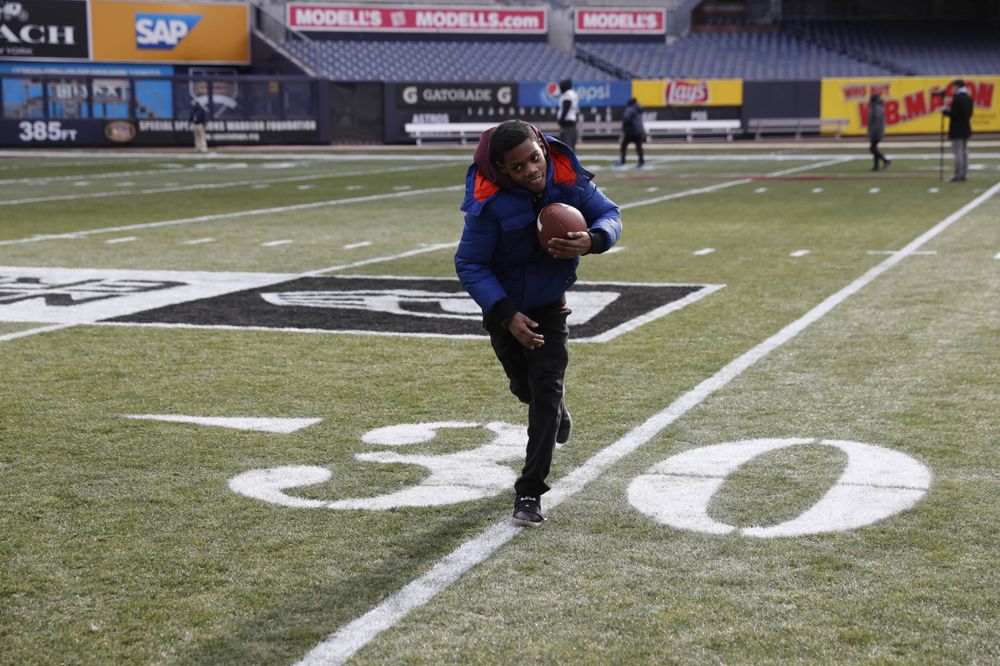 Chalk Talk Clinic at Yankee Stadium in the Bronx, New York, on Dec. 26, 2017. (Darren Miller/hawkeyesports.com)