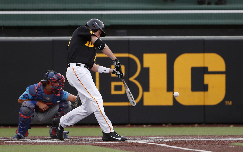 Grant Judkins against the Ontario Blue Jays Friday, September 21, 2018 at Duane Banks Field. (Brian Ray/hawkeyesports.com)