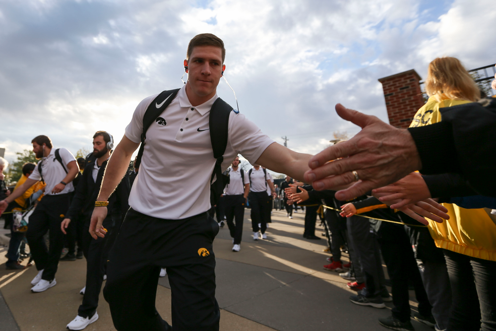 Iowa Hawkeyes during Iowa football vs Purdue on Saturday, October 19, 2019 at Kinnick Stadium. (Lily Smith/hawkeyesports.com)