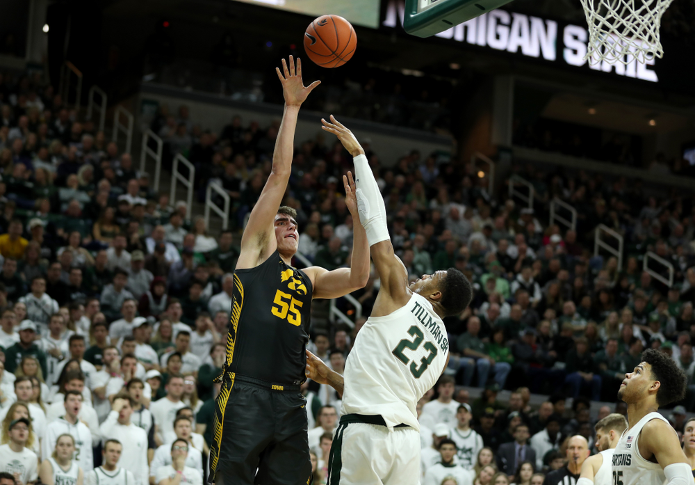 Mbb Iowa Vs Michigan State University Of Iowa Athletics