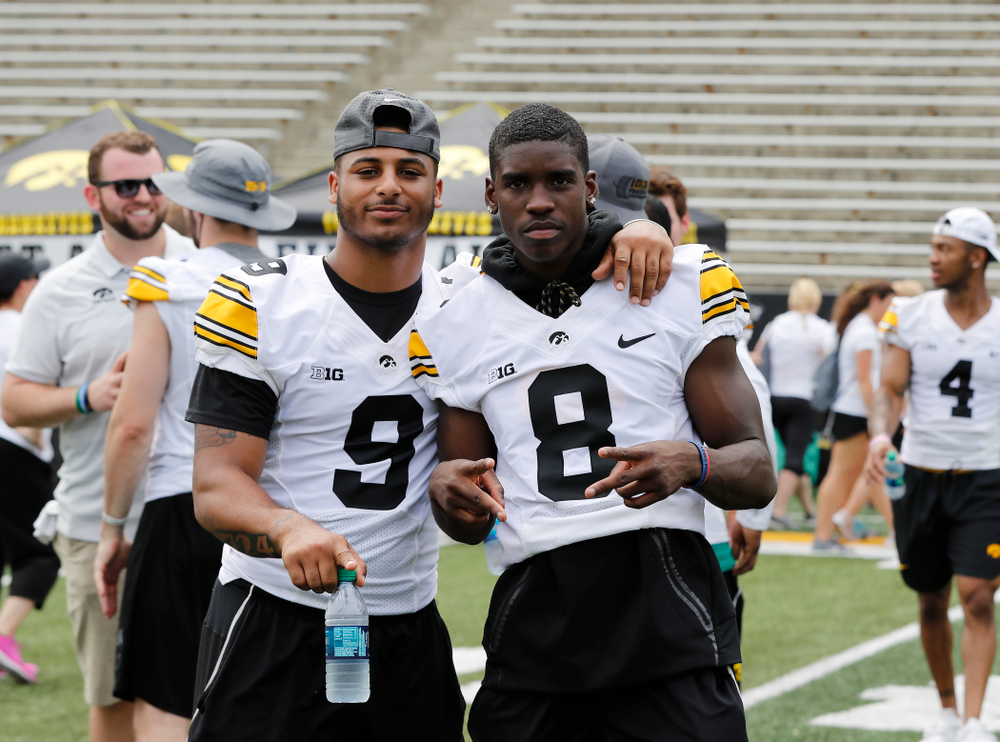 The 2018 Iowa Ladies Football Academy Saturday, June 9, 2018 at Kinnick Stadium. (Brian Ray/hawkeyesports.com)