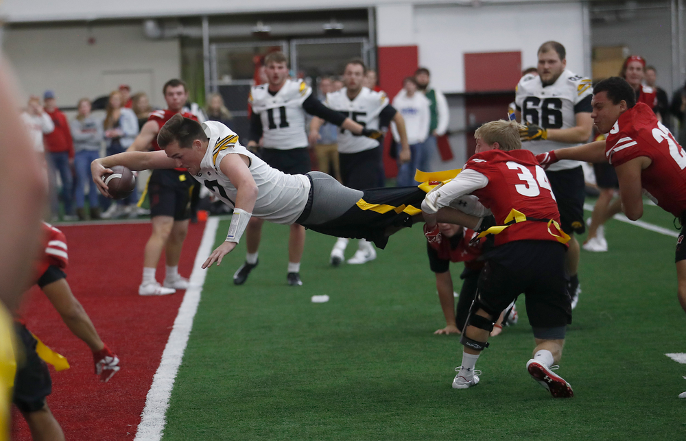 The Hawkeye football managers capture the rusty toolbox for the first time since 2008 with a 20-19 double The Hawkeye Football Managers captured the rusty toolbox for the first time since 2008 with a 20-19 double overtime win against the Wisconsin football managers on Nov. 8 in Madison, Wisconsin.