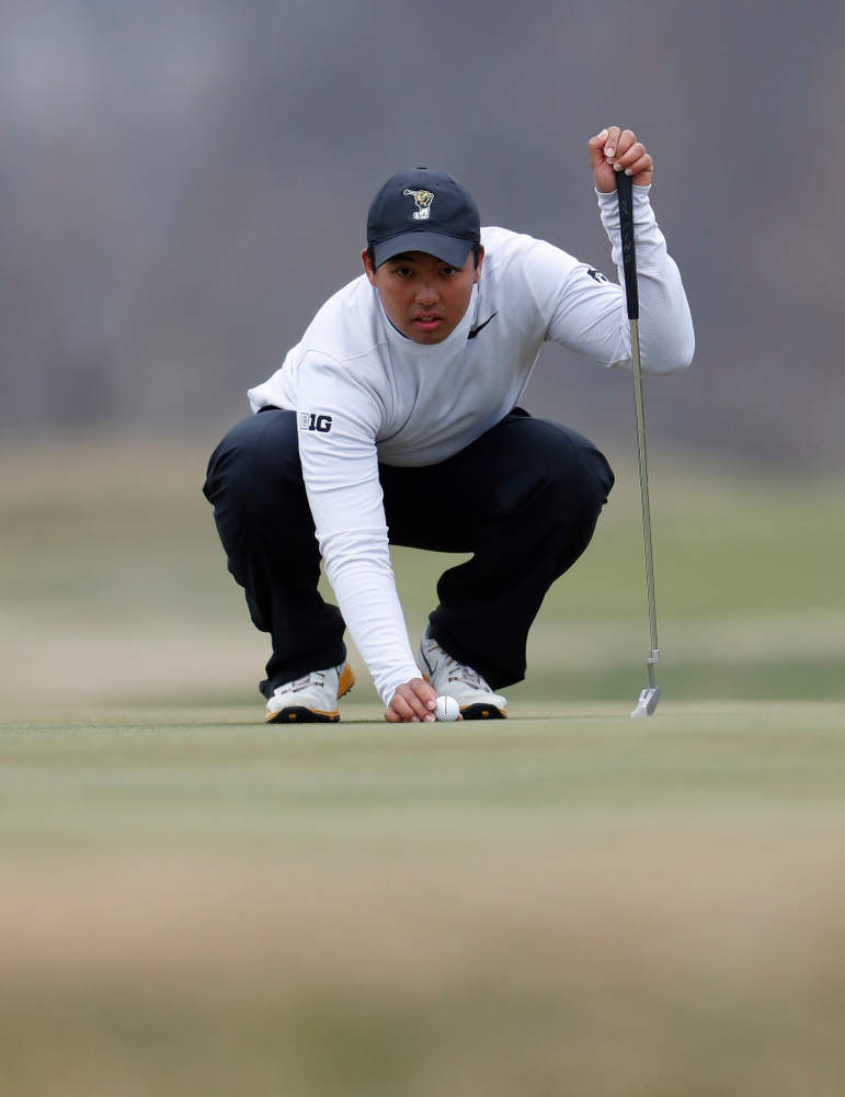 Ryoto Furuya during the 2018 Hawkeye Invitational Friday, April 13, 2018 at Finkbine Golf Course. (Brian Ray/hawkeyesports.com)