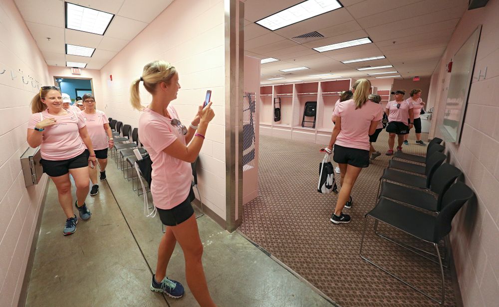 The Ladies Football Academy at Kinnick Stadium in Iowa City on Saturday, Jun 8, 2019. (Stephen Mally/hawkeyesports.com)