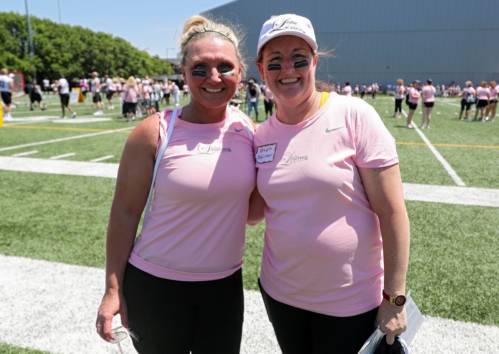 The Ladies Football Academy at the Hansen Football Performance Center in Iowa City on Saturday, Jun 8, 2019. (Stephen Mally/hawkeyesports.com)