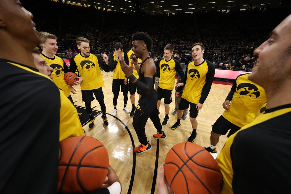 Iowa Hawkeyes forward Tyler Cook (25) against the Indiana Hoosiers Friday, February 22, 2019 at Carver-Hawkeye Arena. (Brian Ray/hawkeyesports.com)