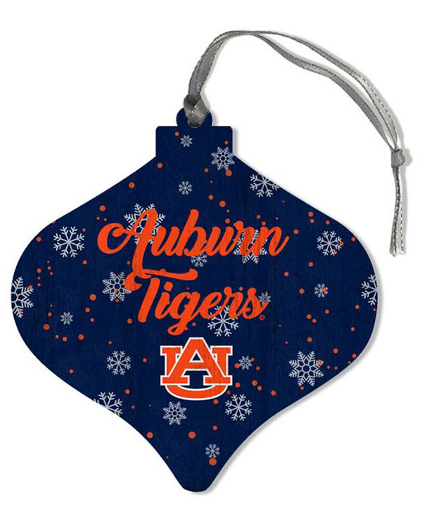 FTH 57471 Officially Licensed Auburn University Tigers Bulb Christmas Ornament