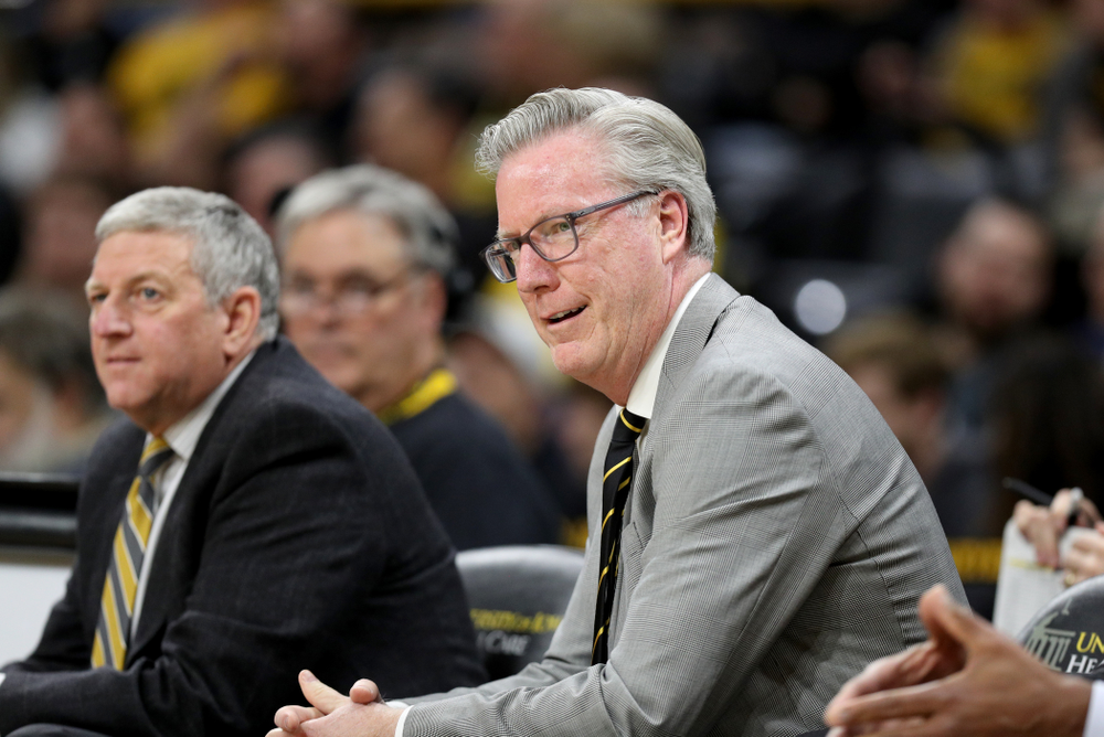 Iowa Hawkeyes head coach Fran McCaffery against North Florida Thursday, November 21, 2019 at Carver-Hawkeye Arena. (Brian Ray/hawkeyesports.com)