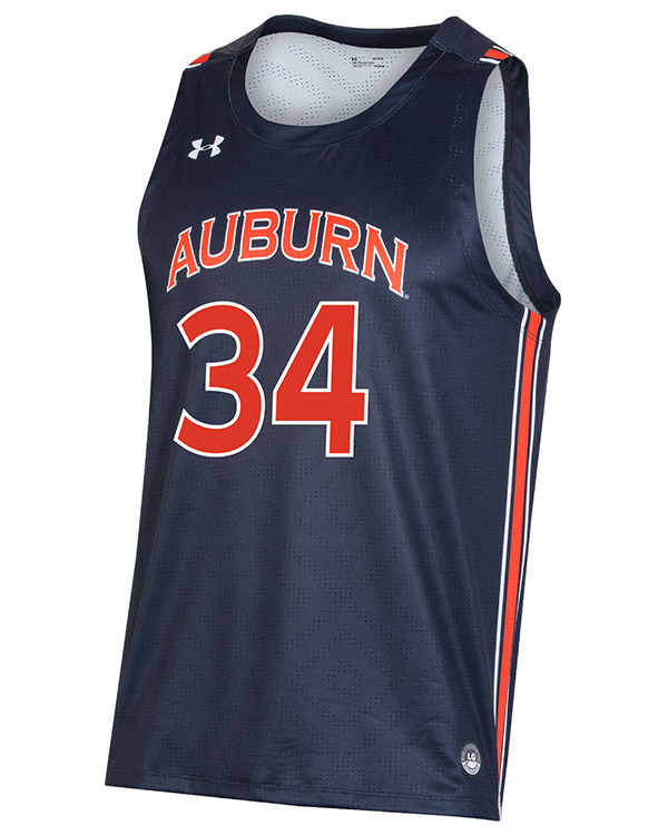 Official Auburn Tigers Store | Tigers Men's Replica Basketball #34 ...