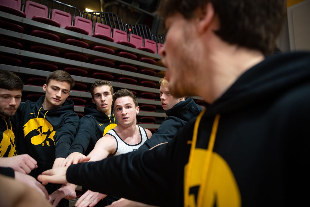 The Iowa Hawekeys against Minnesota and Penn State at the Maturi Pavilion Saturday, March 23, 2019 in Minneapolis, Minn. (C. Morgan Engel/Freelance)