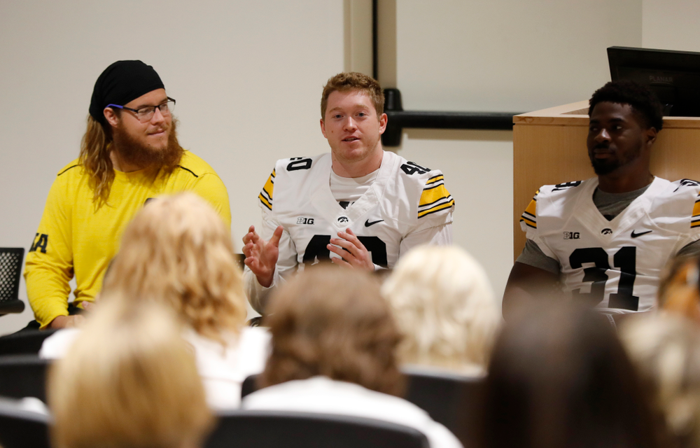 The 2018 Iowa Ladies Football Academy Saturday, June 9, 2018 at Kinnick Stadium. (Brian Ray/hawkeyesports.com)