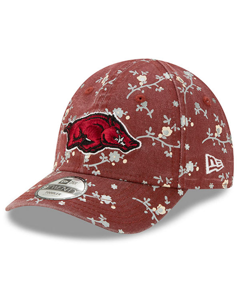 Arkansas Razorbacks New Era Youth Floral Adjustable Hat ...