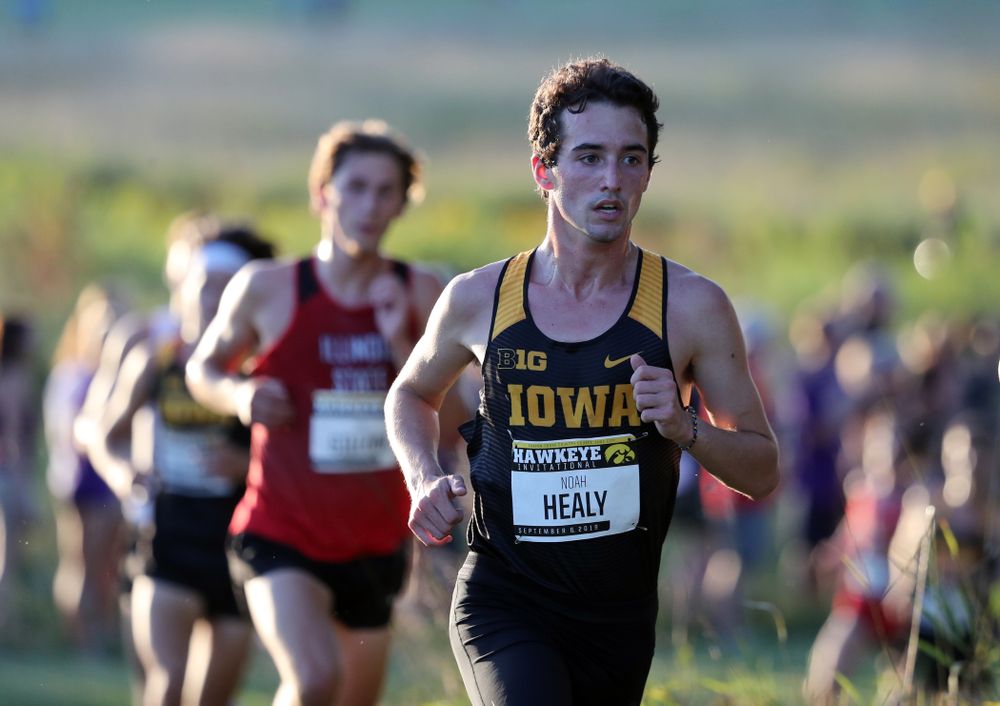 IowaÕs Noah Healy runs in the 2019 Hawkeye Invitational Friday, September 6, 2019 at the Ashton Cross Country Course. (Brian Ray/hawkeyesports.com)