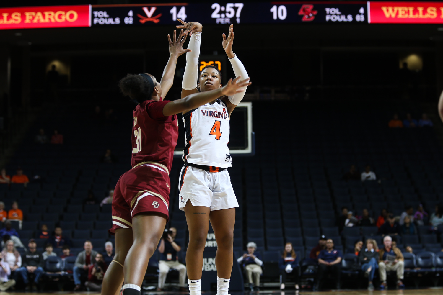 Women S Basketball Vs Boston College Virginia Cavaliers Official Athletic Site