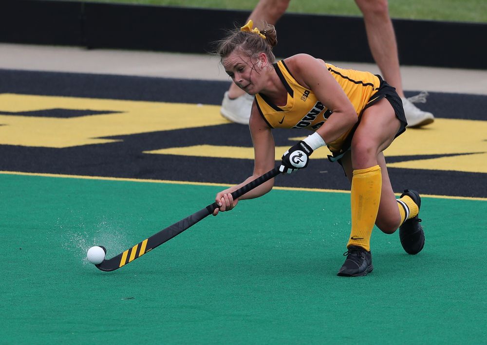 Iowa Hawkeyes forward Maddy Murphy (26) against Columbia Sunday, September 8, 2019 at Grant Field. (Brian Ray/hawkeyesports.com)