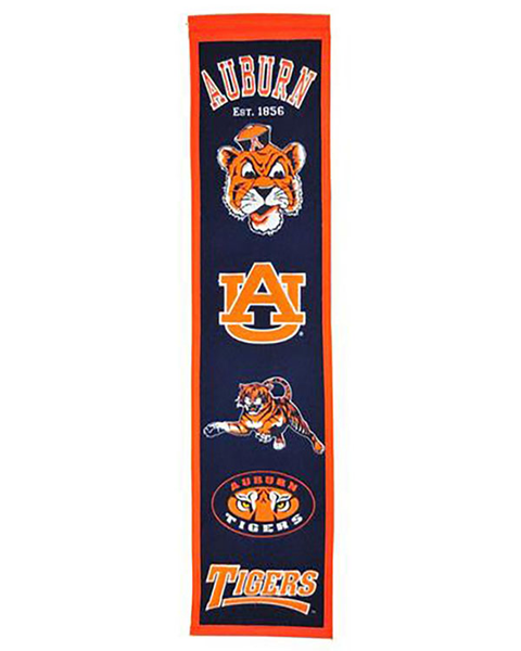 Auburn Tigers 8" x 32" Orange/Blue Winning Streak Sports ...